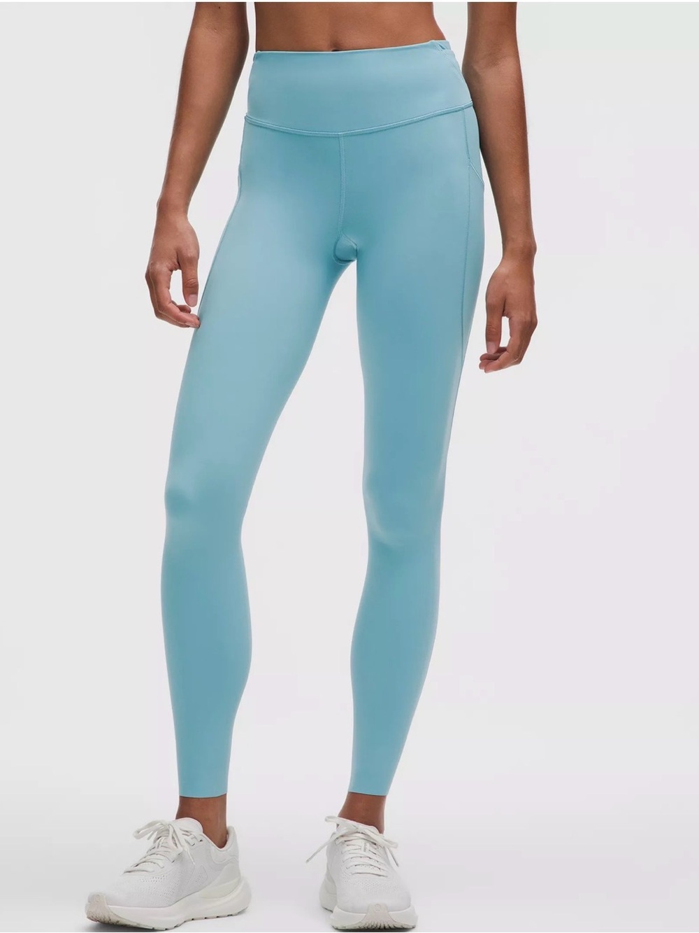 lululemon athletica Fast and free High-Rise Leggings in Washed Blue